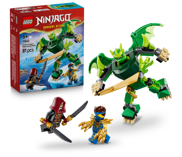 LEGO NINJAGO 71862 Smoczy Mech Lloyda — zestaw bitewny - 1529823 - zdjęcie 2